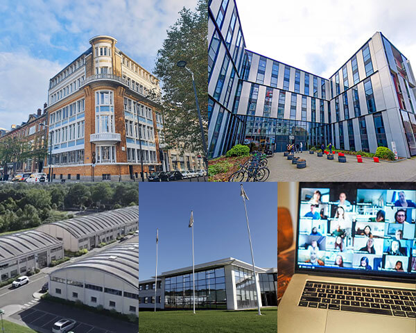 Les 5 campus de La Manu